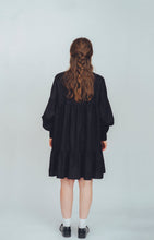 画像をギャラリービューアに読み込む, RUFFLE DRESS / BLACK